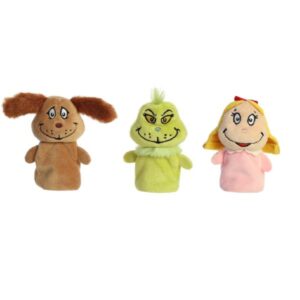 Aurora - Dr. Seuss - Grinch Finger Puppet Set